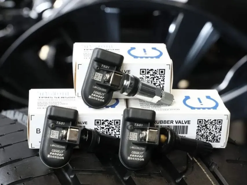 Установка датчиков давления в шинах TPMS в Краснодаре
